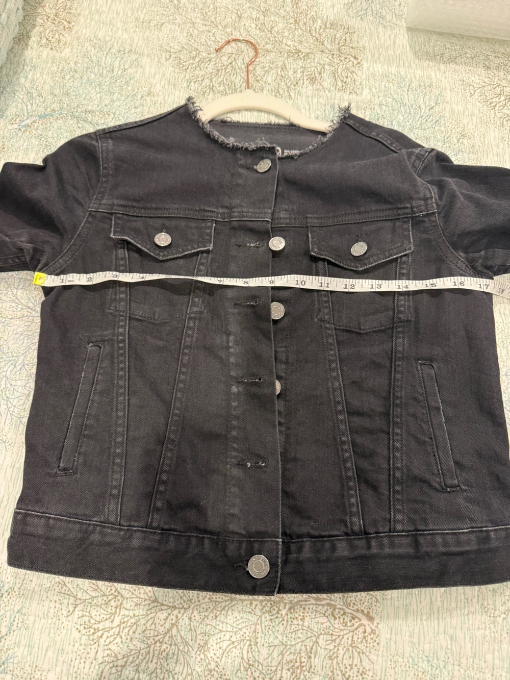 GAP Black Denim Jean Jacket - Picture 8 of 10